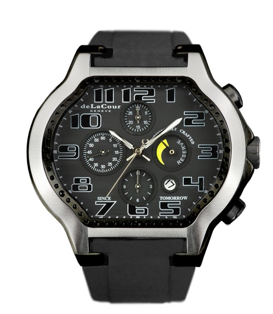 Replica DeLaCour City Ego Chrono Steel / PVD WAST2417-1239 Replica Watch